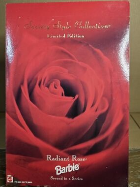 Barbie Radiant Rose Collector Box – Red